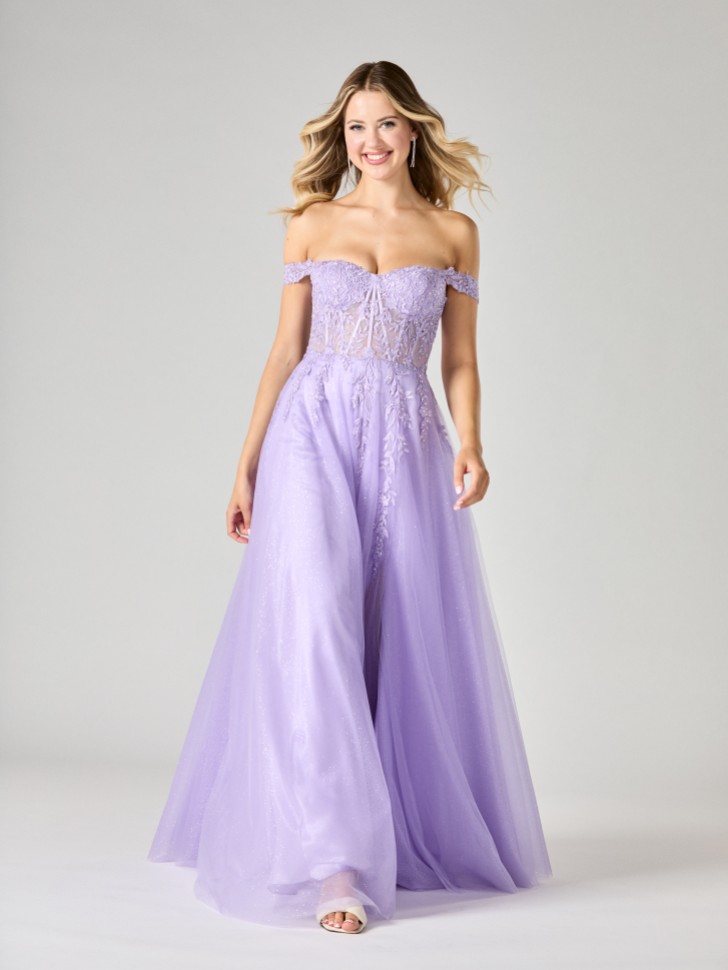 Tiffanys Misty Lilac TFY Robe de bal de fin d'année