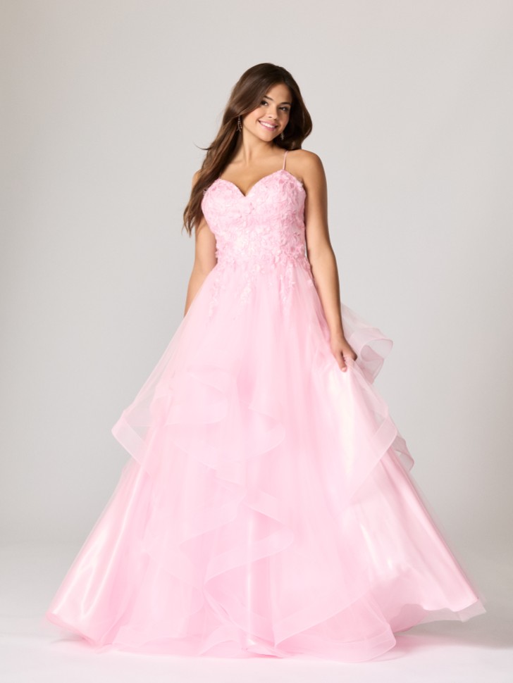 Tiffanys Nadia Pink TFY Prom Dress