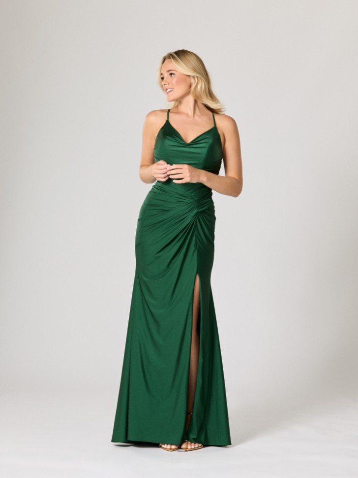 Tiffanys Ophelia Dark Green TFY Prom Dress