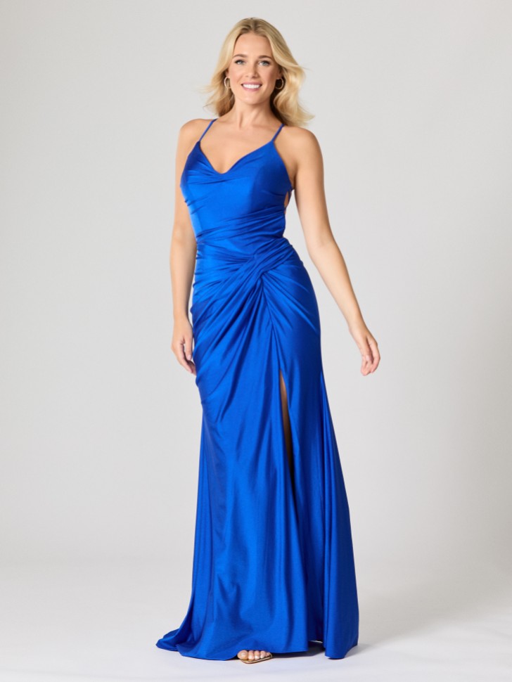 Tiffanys Ophelia Royal Blue TFY Prom Dress