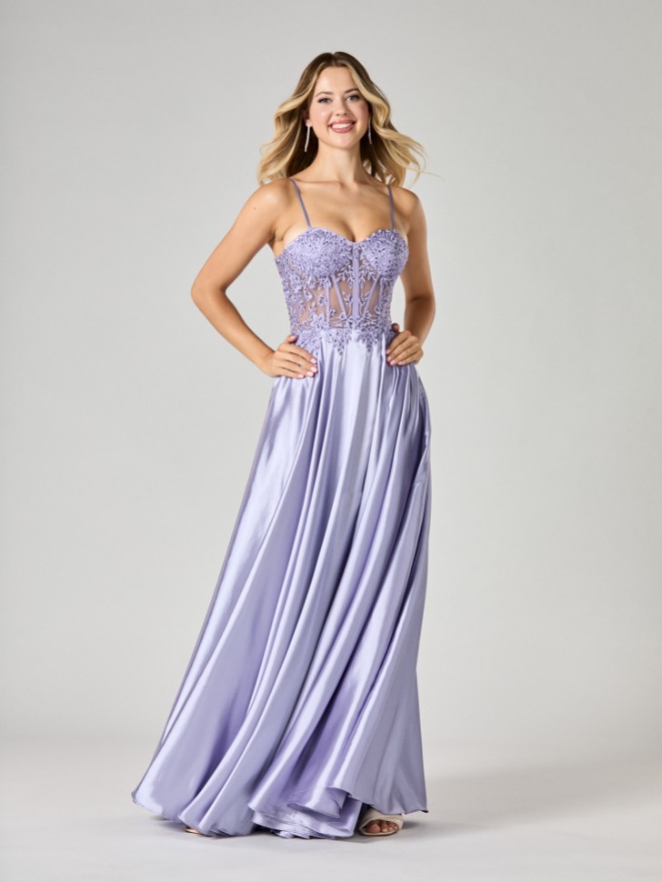 Tiffanys Paloma Lilac TFY Prom Dress