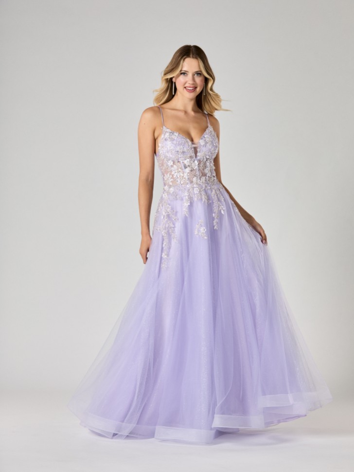 Tiffanys Quinn Lilac TFY Prom Dress