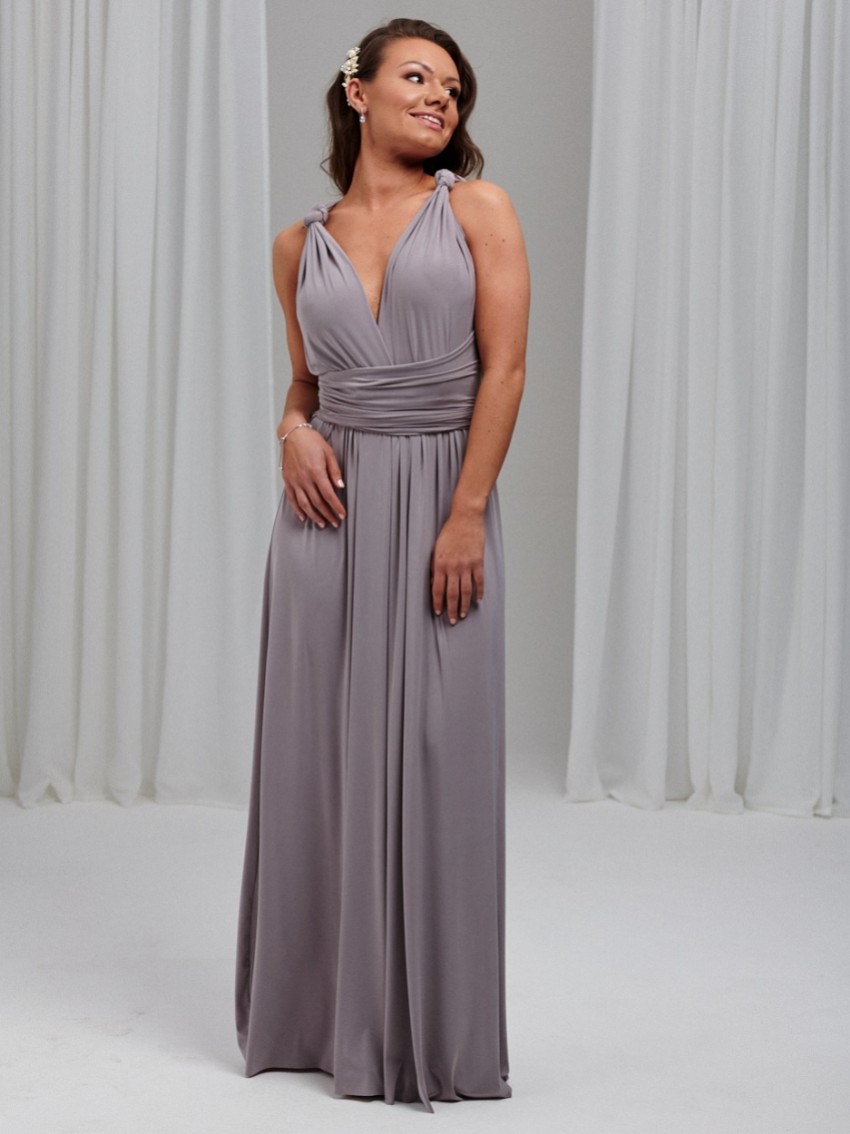 Photograph: Emily Rose Silver Gray Multiway Bridesmaid Dress (One Size)