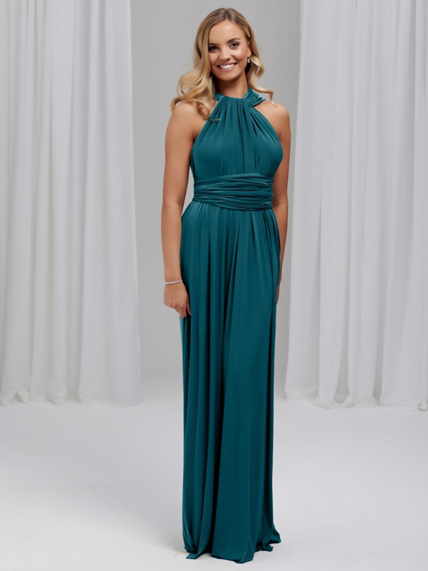 Photograph: Emily Rose Teal Multiway Bridesmaid Dress (Taille unique)