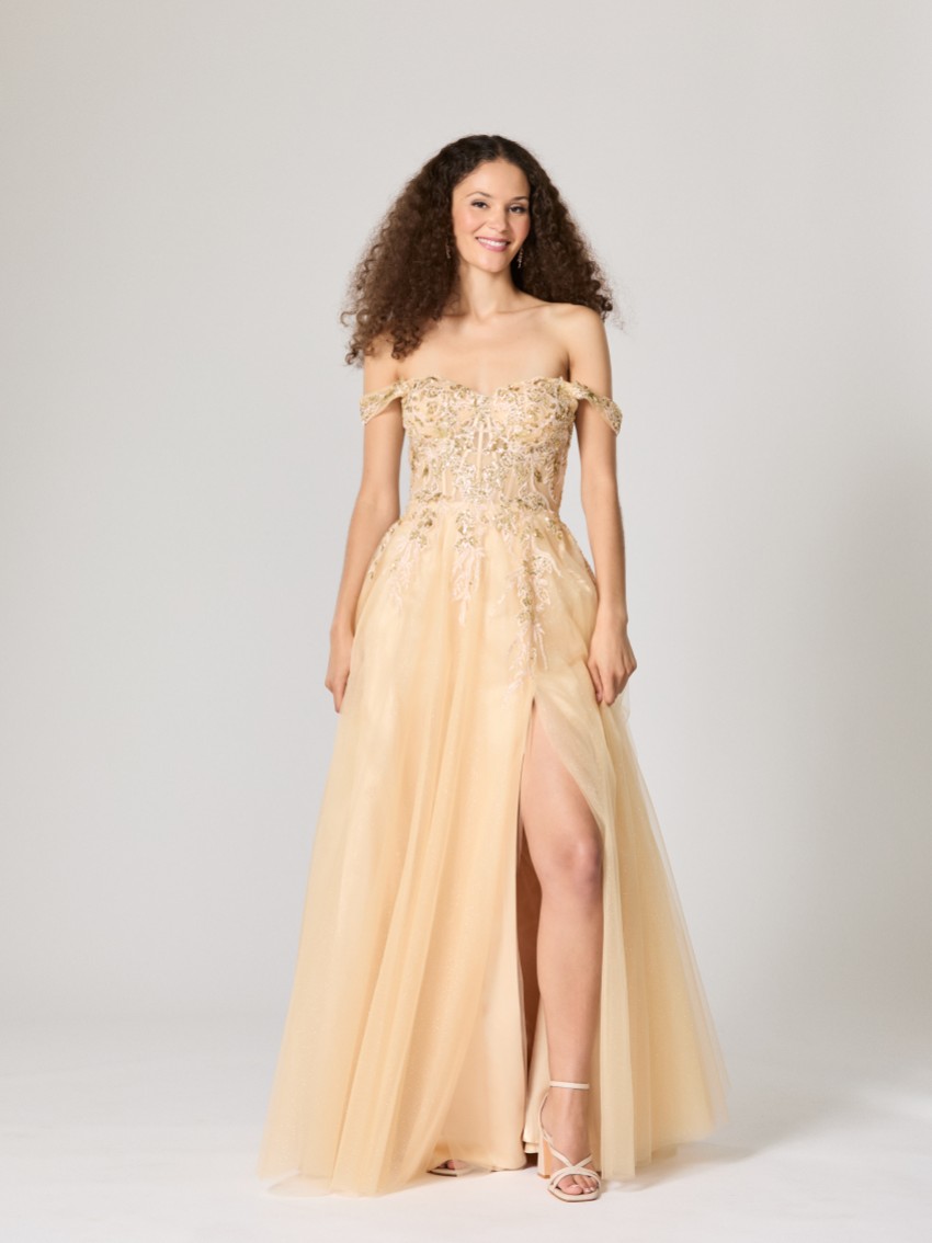 Fotograf: Tiffanys Destiny Champagne TFY Prom Dress