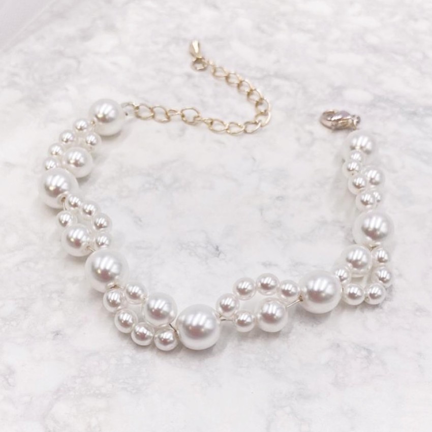 Photograph: Arianna Bracelet de perles délicates Siren ARW611