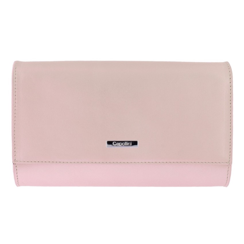 Photograph: Capollini Pochette en cuir rose