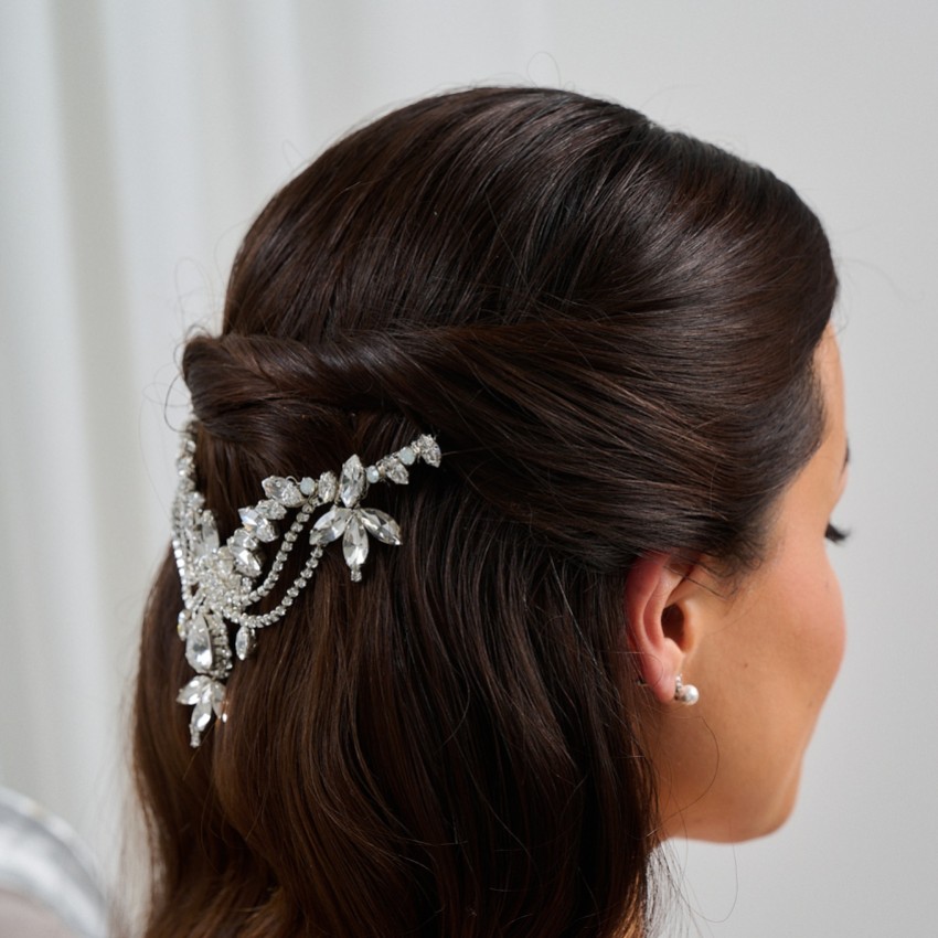 Fotografia: Copricapo da sposa in cristallo Chatsworth