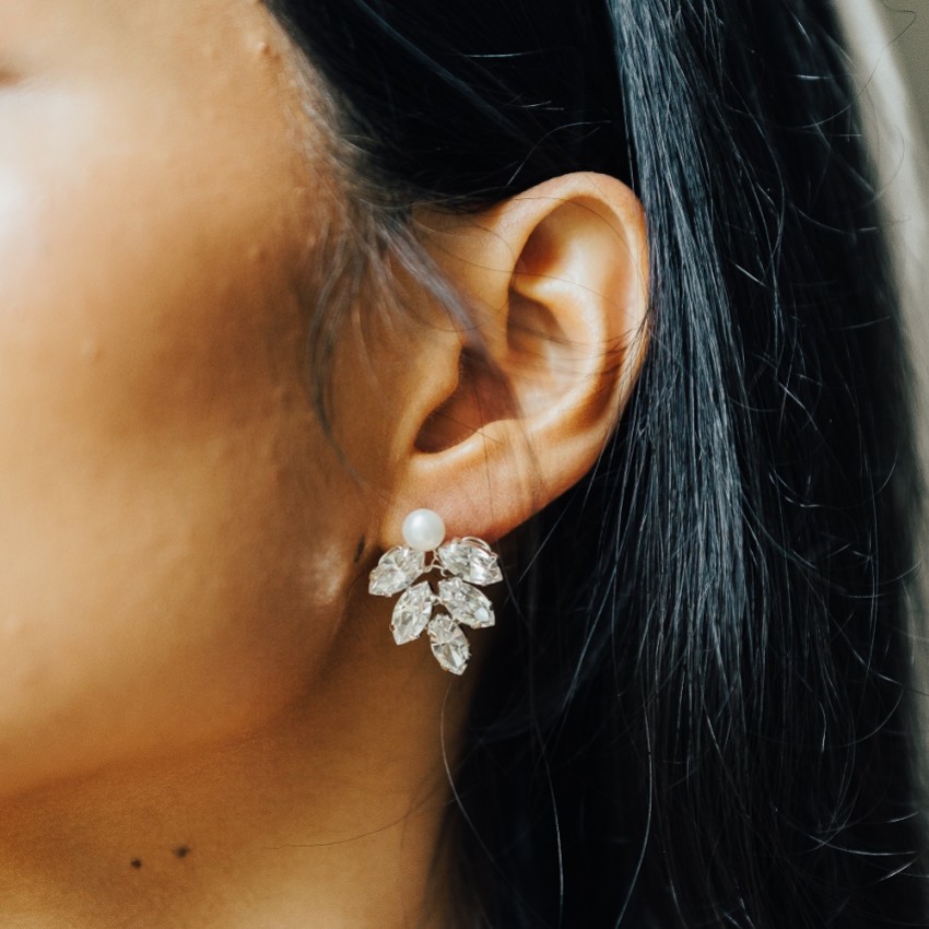 Photograph: Hermione Harbutt Kensington Grande Crystal Earrings