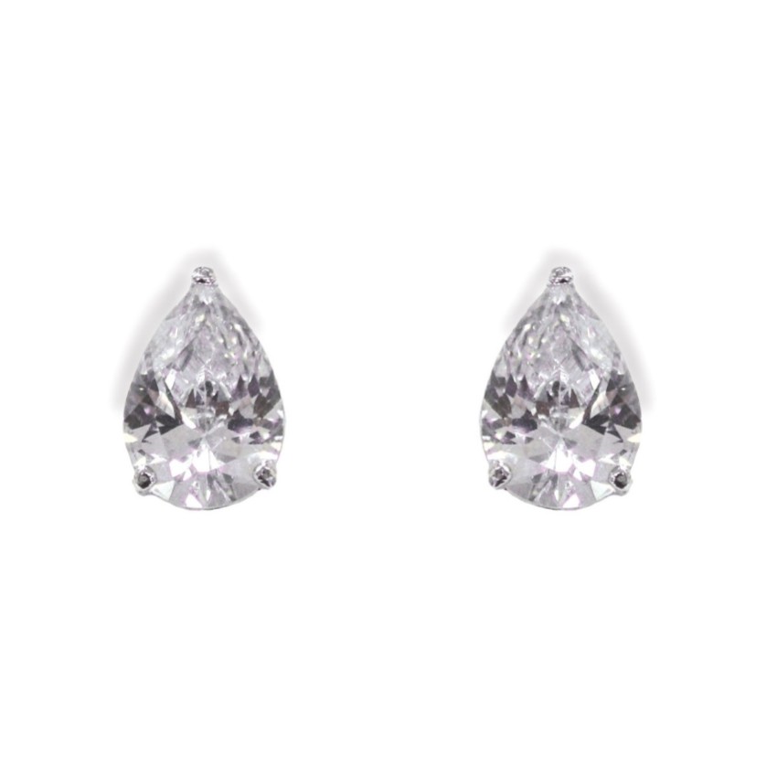 Photograph: Ivory and Co Boucles d'oreilles mariage Manhattan en zircon cubique