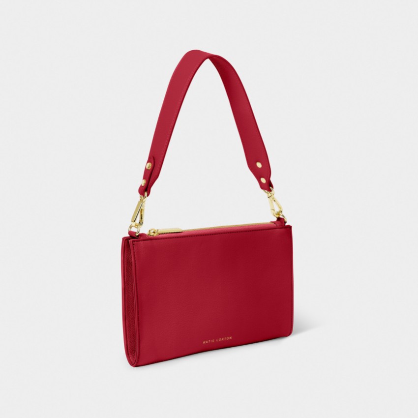 Fotografia: Katie Loxton Borsa a tracolla Reya Garnet Red