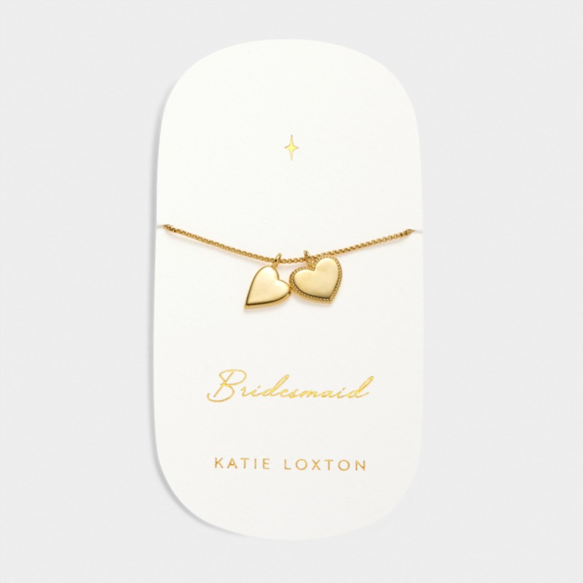 Fotografia: Katie Loxton bracciale con ciondolo da sposa in oro 