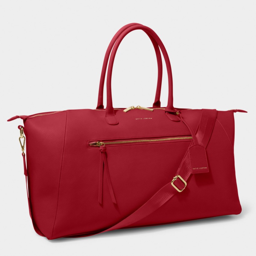 Fotografia: Katie Loxton Chelsea Garnet Red Weekend Holdall Duffle Bag