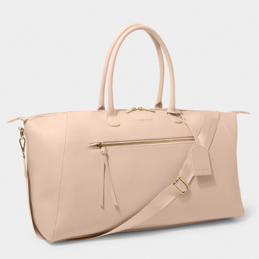 Photograph: Katie Loxton Chelsea Nude Pink Weekend Holdall Duffle Bag