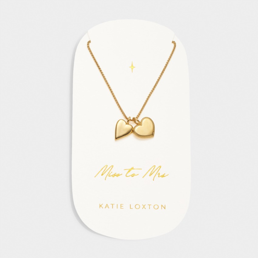 Fotografia: Katie Loxton collana con ciondolo da sposa in oro 