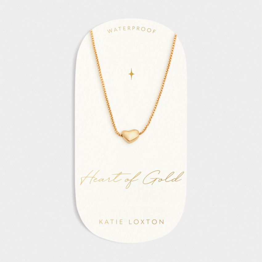 Photograph: Katie Loxton 'Heart of Gold' Gold Charm Necklace