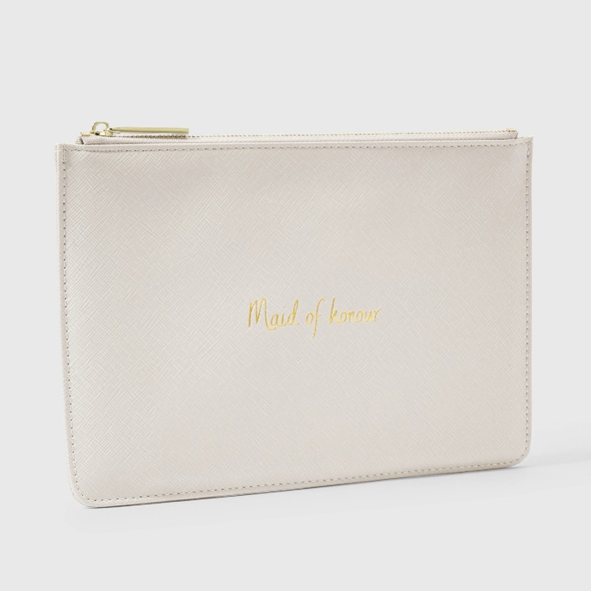 Photograph: Katie Loxton 'Maid of Honour' Dove Gray Perfect Pouch