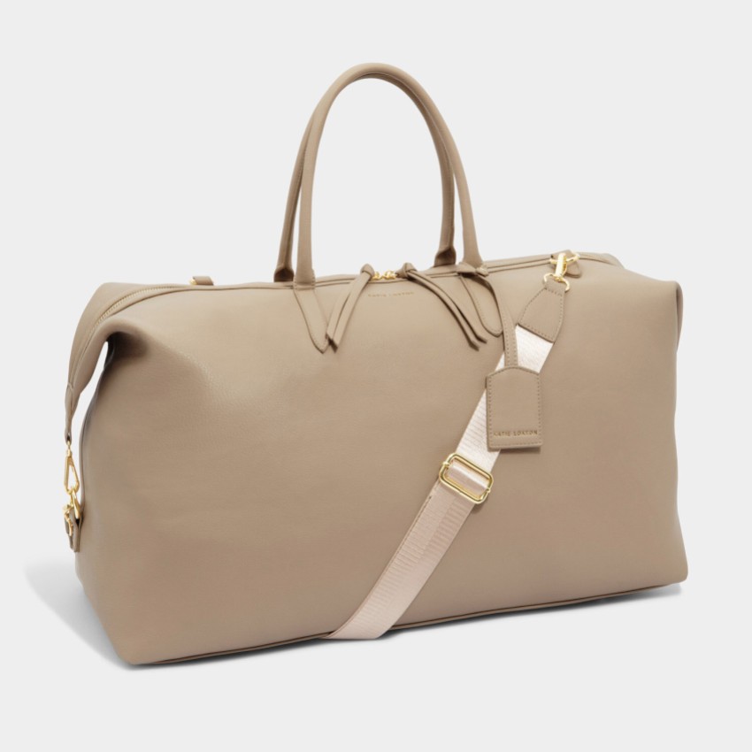 Photograph: Katie Loxton Oxford Light Taupe Weekend Holdall Duffle Bag