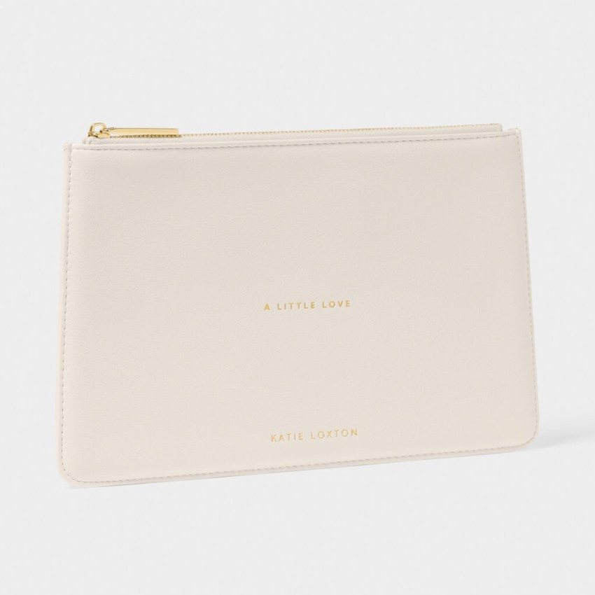 Photograph: Katie Loxton pochette blanche 'Un peu d'amour' pour les Sentiments