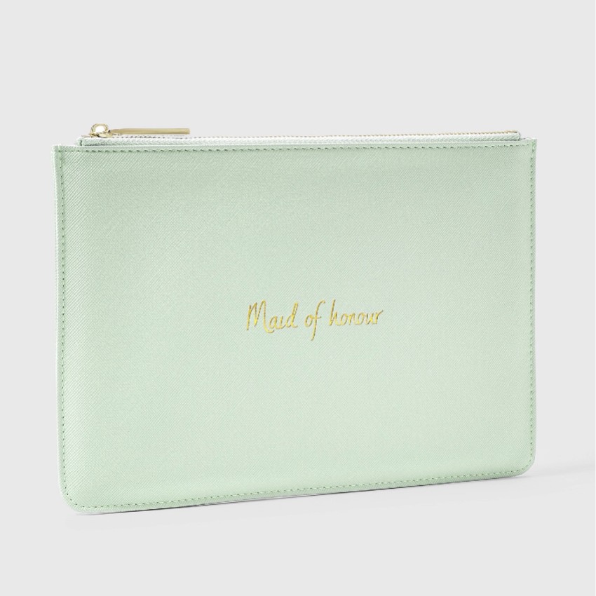 Photograph: Katie Loxton pochette parfaite 'Maid of Honour' vert sauge