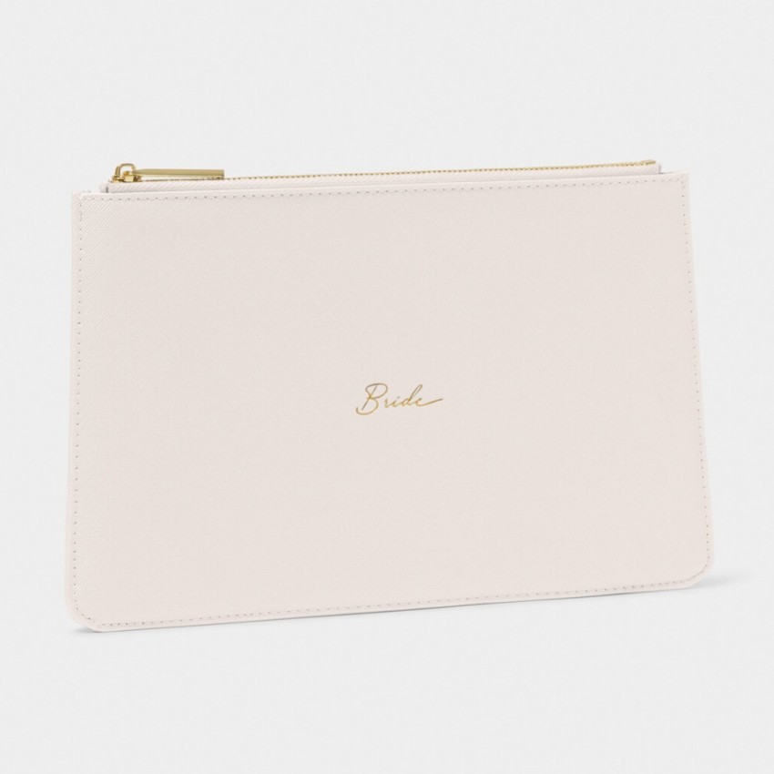 Photograph: Katie Loxton pochette à Sentiments 'Bride' blanc nacré