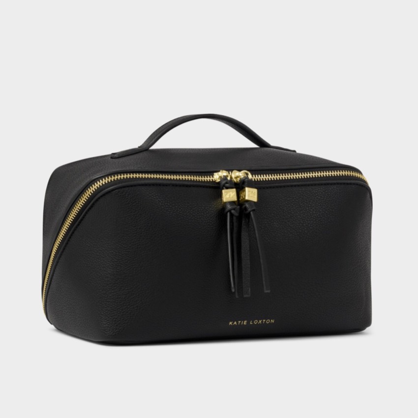 Photograph: Katie Loxton Soho Large Black Makeup and Wash Bag