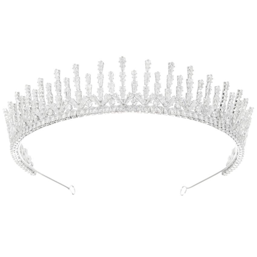 Fotograf: Millennium Cubic Zirconia Crystal Wedding Tiara