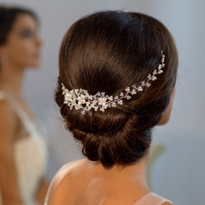 Fotografia: Oceana, fiori di perle d'acqua dolce e vite per capelli di cristallo