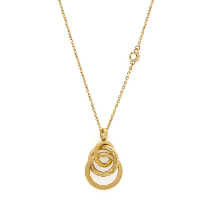 Photograph: Olivia Burton Encircle Gold Plated Pendant Necklace