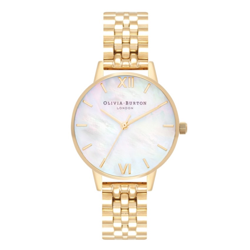 Photograph: Olivia Burton Montre bracelet en or nacre de 30 mm