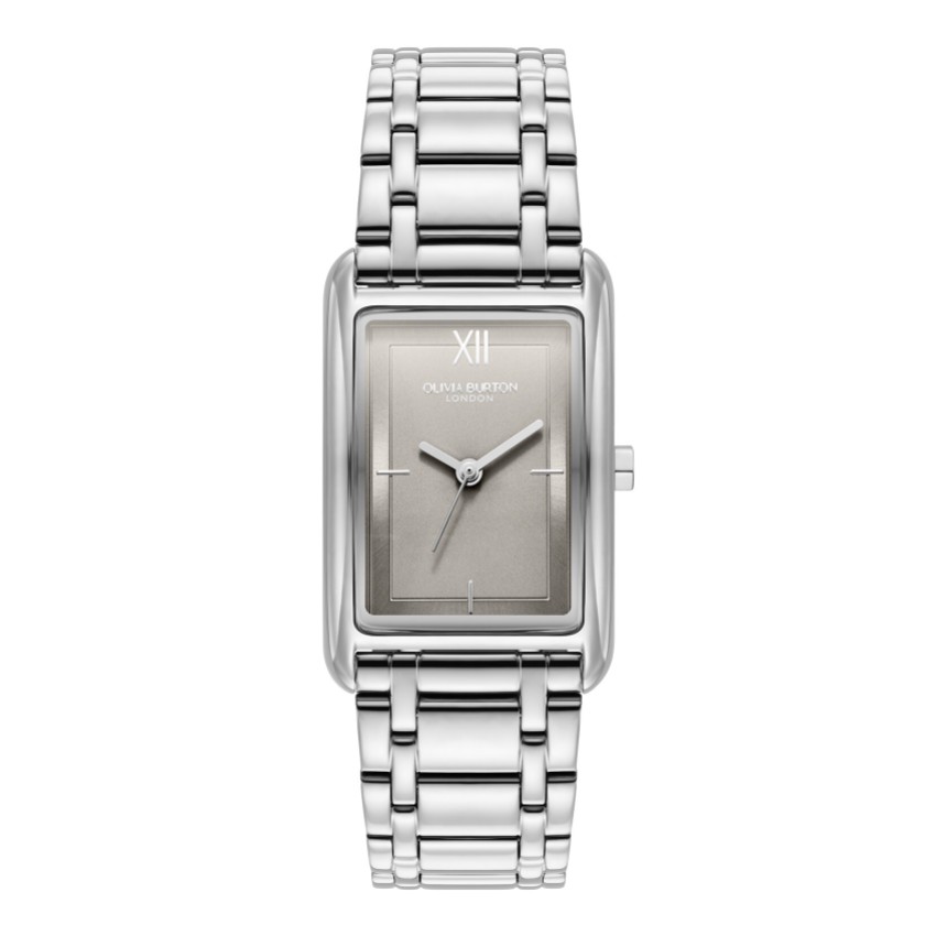 Photograph: Olivia Burton Montre-bracelet Grove 23mm gris colombe et argent