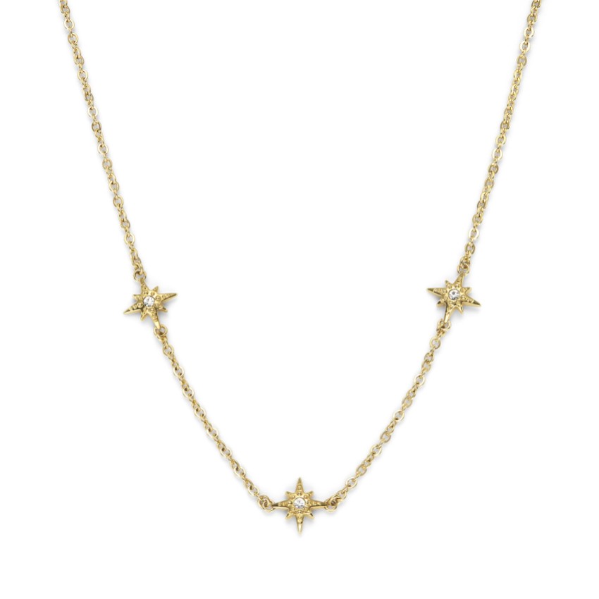 Photograph: Olivia Burton North Star Gold Plated Stacking Necklace