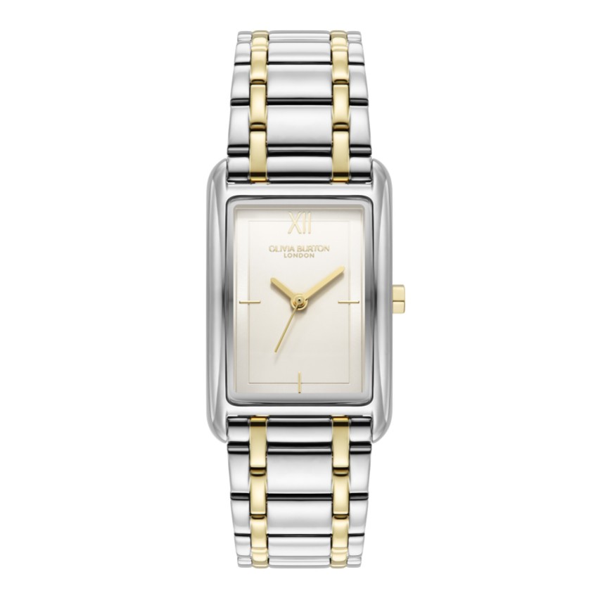 Fotografia: Olivia Burton Orologio Grove 23 mm con bracciale bianco e bicolore