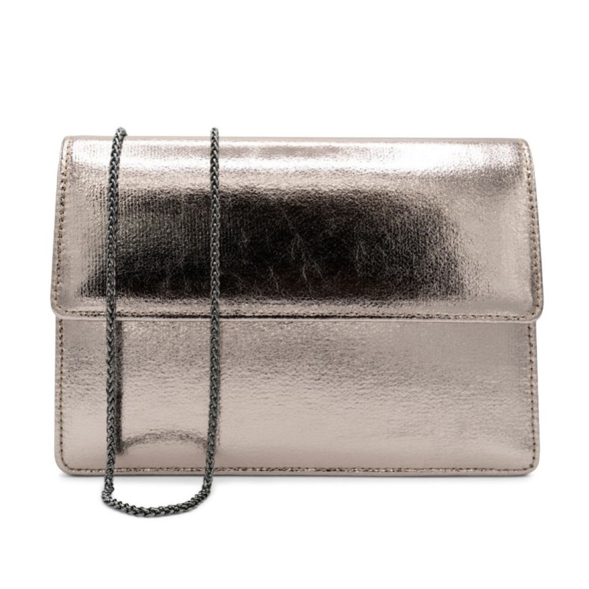 Fotografia: Pochette Paradox London Darlene Pewter Metallic