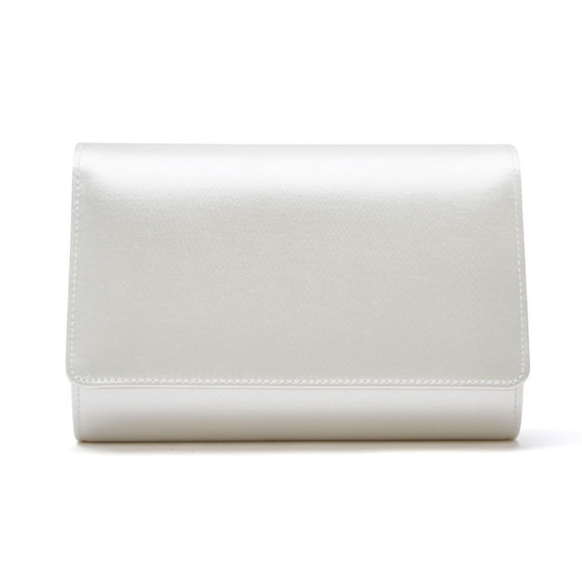 Fotografia: Rainbow Club Pochette da sposa in raso color avorio Dafnee