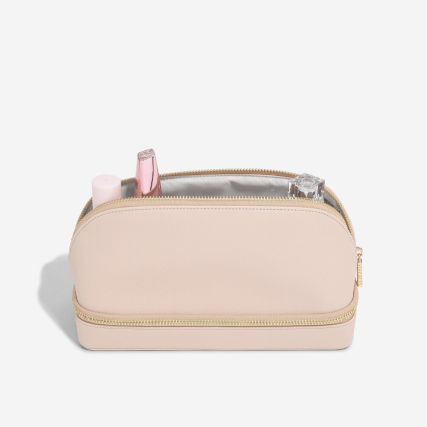 Photograph: Stackers Blush Cosmetic and Jewellery Bag