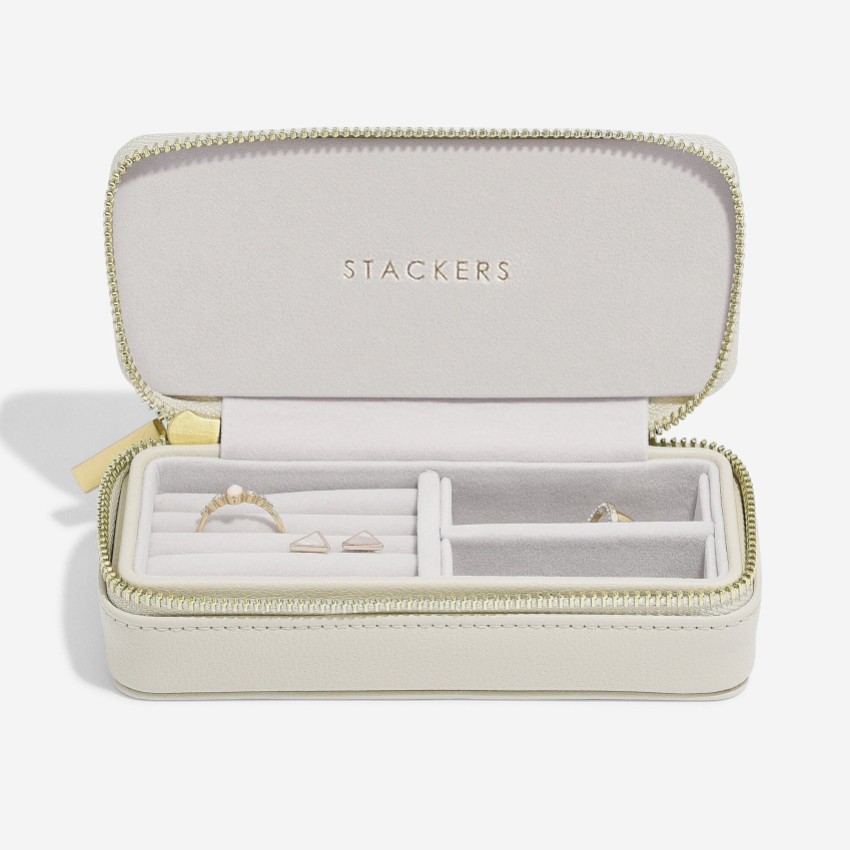 Fotograf: Stackers Oatmeal Zipped Travel Jewellery Box