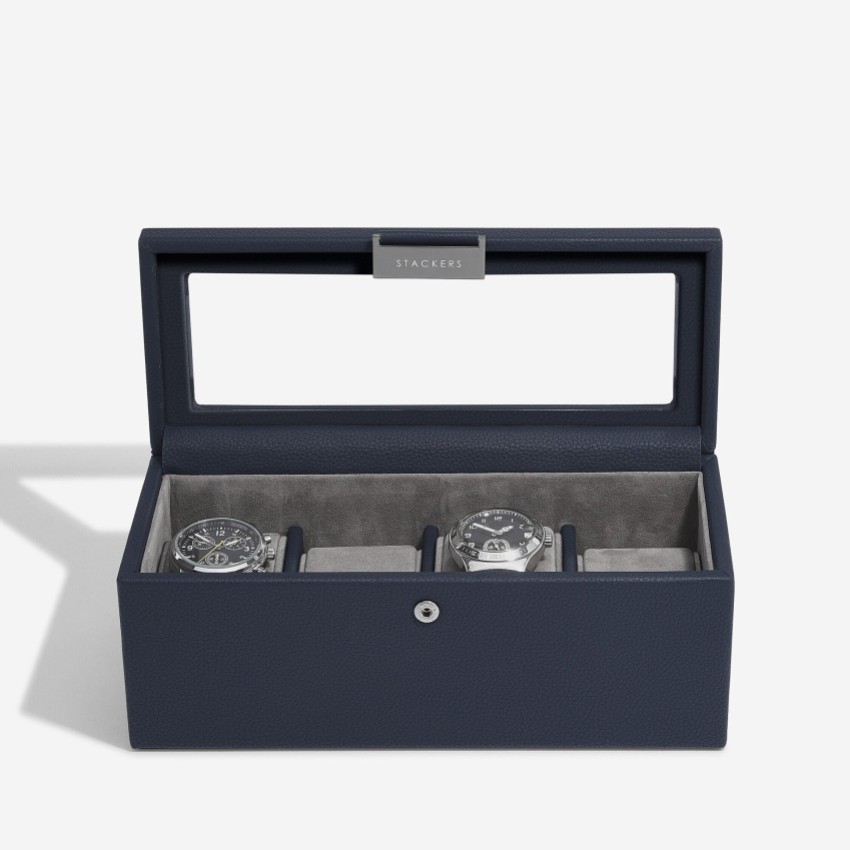 Fotografia: Stackers Scatola per orologi 4 pezzi Navy