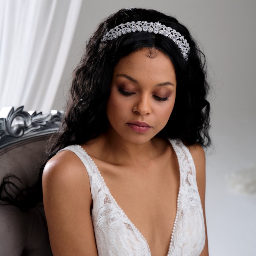 Photograph: Versailles Vintage Inspired Cubic Zirconia Bridal Tiara